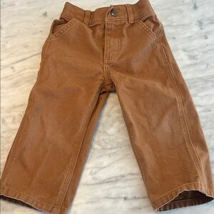 Carhartt Stylish Kids Tan Pants